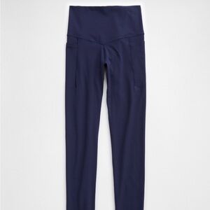 OFFLINE BY AERIE Navy Blue Real Me Xtra 7/8 Leggings